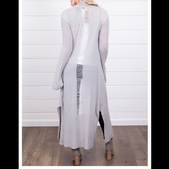 NWT Hayden Distressed Duster - Picture 2 of 3